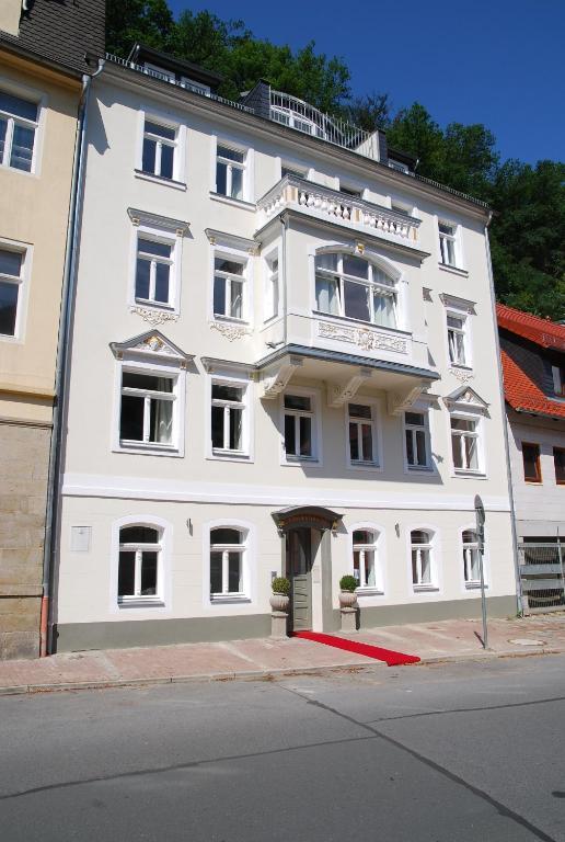Apartmenthaus Albrechtsburg Bad Schandau Exterior foto