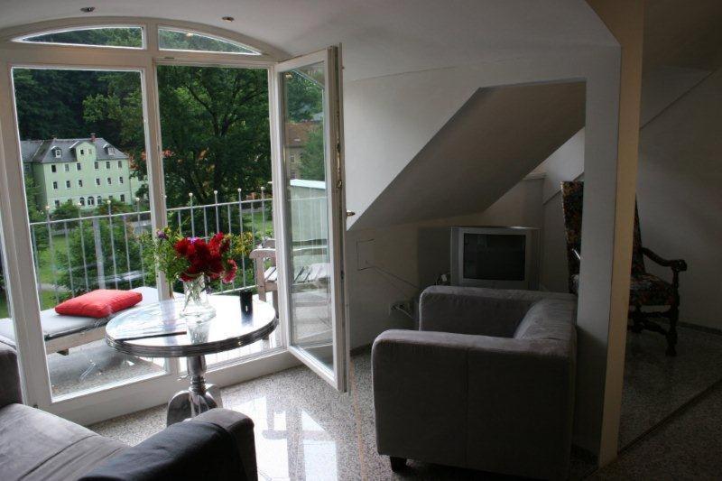 Apartmenthaus Albrechtsburg Bad Schandau Habitación foto