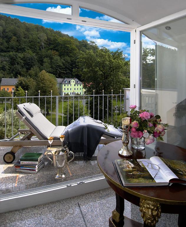 Apartmenthaus Albrechtsburg Bad Schandau Habitación foto
